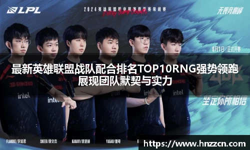 最新英雄联盟战队配合排名TOP10RNG强势领跑展现团队默契与实力